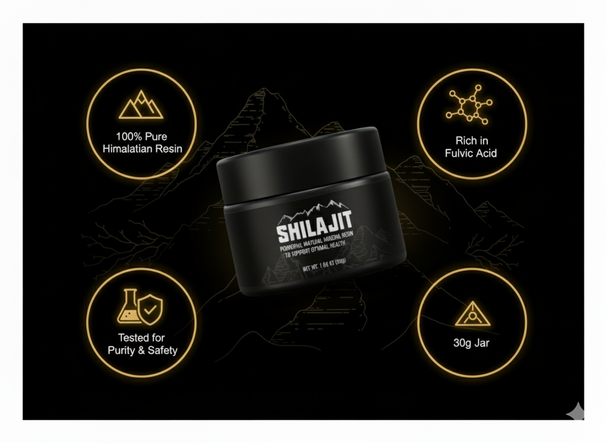 ACGVA™️ Pure Shilajit Resin