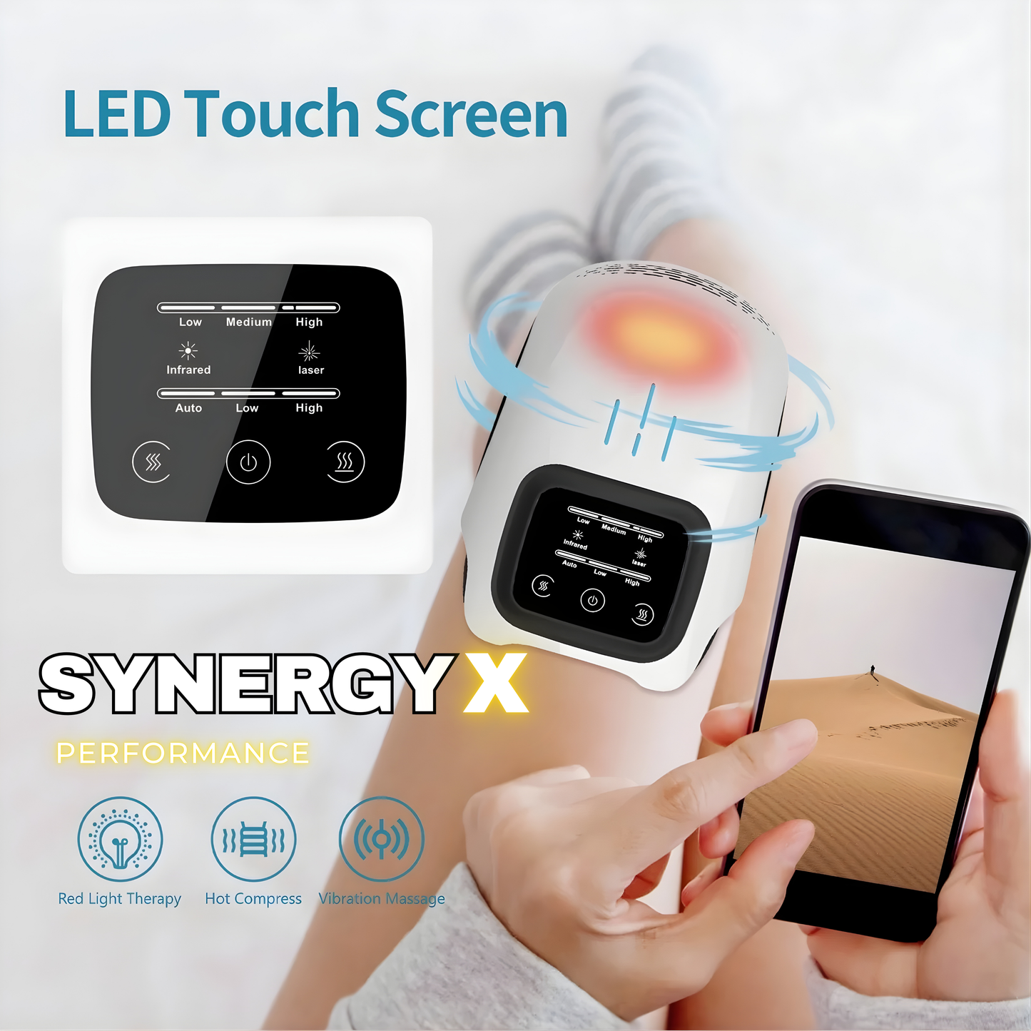 ACGVA™️ HEATED KNEE MASSAGER