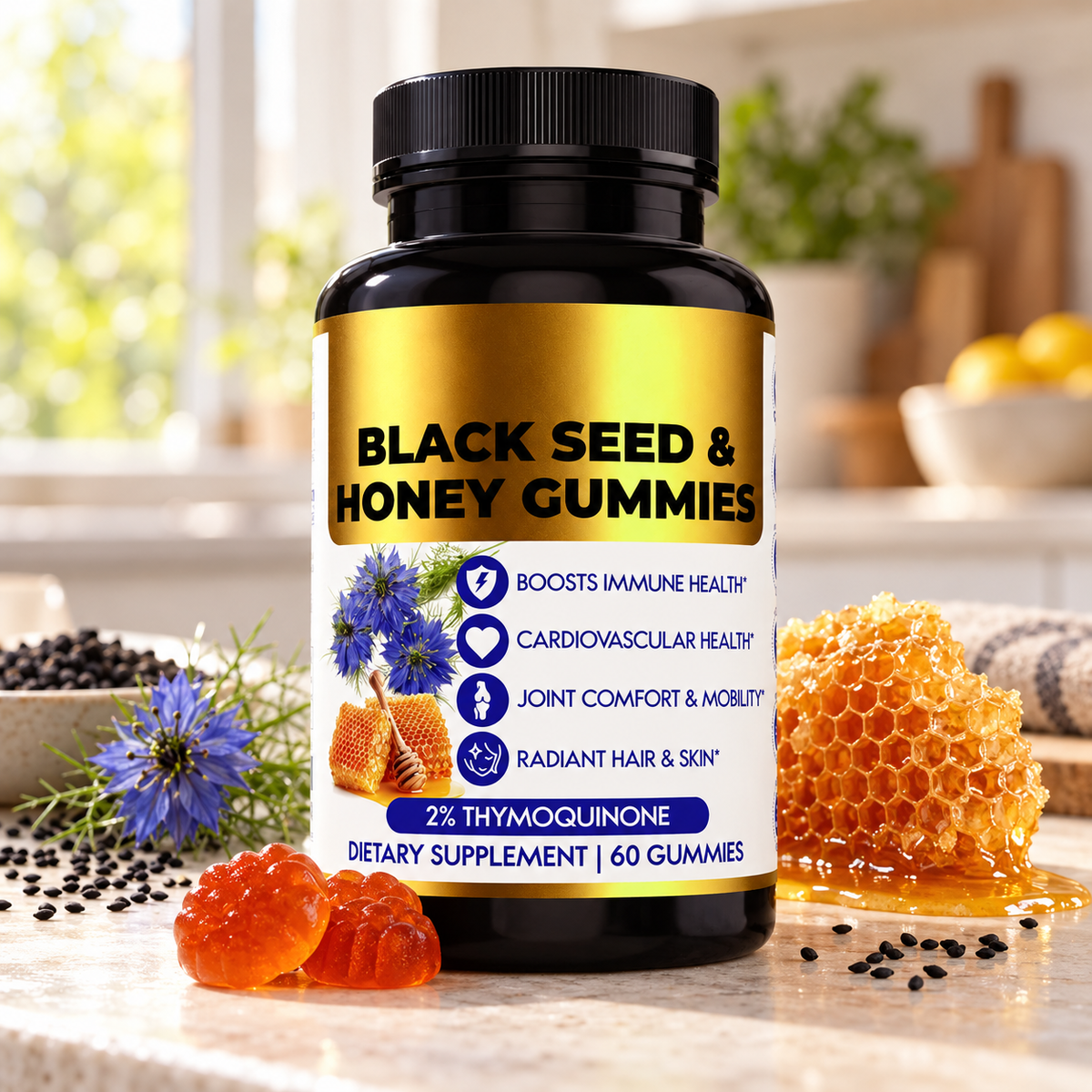 Nourish Your Body with ACGVA™ Black Seed Honey Gummies