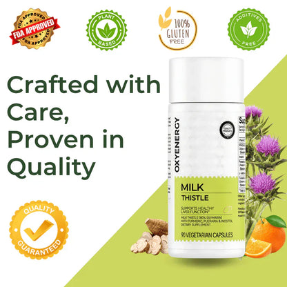 Advanced Liver Support with ACGVA™ Milk Thistle
