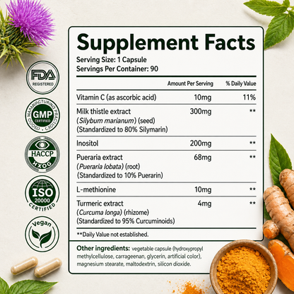 Advanced Liver Support with ACGVA™ Milk Thistle